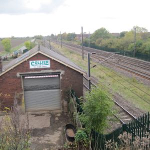 Old Goods Yard now used by Collier Plant Hire