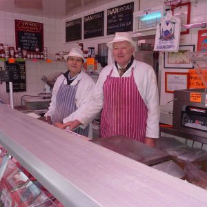 Swains Butchers interior