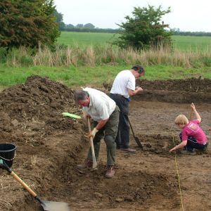 Excavations at Knights Templar site