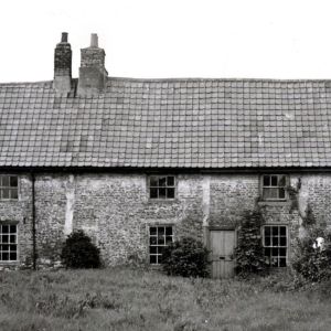 Timber-framed 'Manor House' prior to demolition