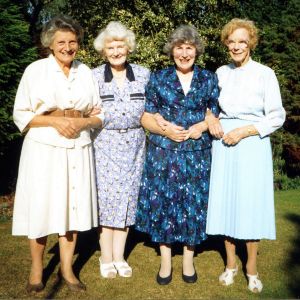 Miss Frost, Headmistress 1947-76 and other teachers